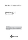 Instructions for Use LMM0804