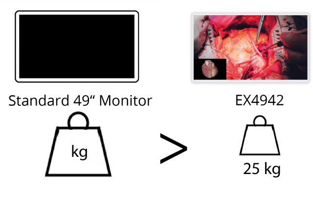 Monitor - Endo 4K - Lightweight and VESA EX4942