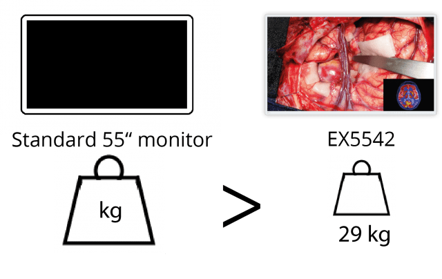 Monitor - Endo 4K - Lightweight and VESA EX5542